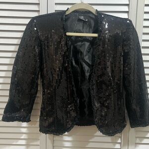 Black sequin jacket